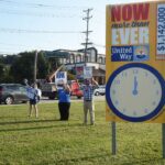 united way volunteers on Van Voorhis